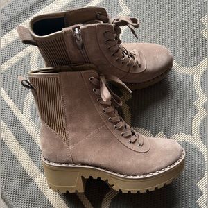 Never worn Vince Camuto combat boots
